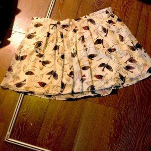 Birdie pleated skirt